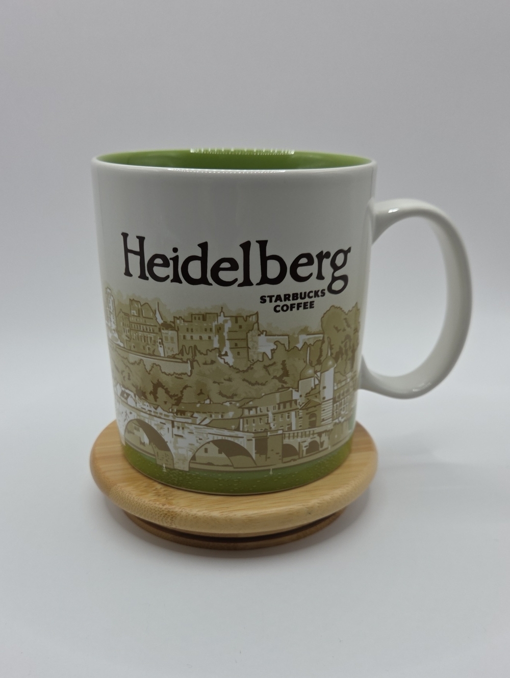 Starbucks Heidelberg Mug in White and Green